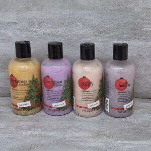 Philosophy Hydrating Holiday Shower Gel Set of 4 | 8 fl oz each